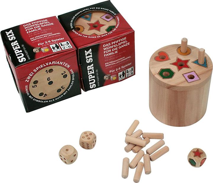 Bestsaller Super Six Gross (made of wood) (German, French, Italian, English)