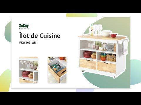 Actual product image SoBuy Kücheninsel
