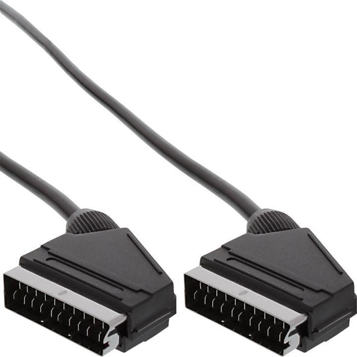 InLine Scart — Scart (3 m, Scart)