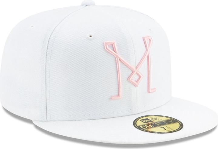 Actual product image New Era 59Fifty Fitted Cap - MLS Inter Miami blanc (7 3/8)
