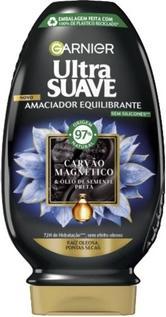 Actual product image Garnier Ultra Soft Magnetic Charcoal Conditioner 200ml (200 ml)