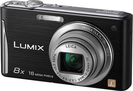Panasonic Lumix FS35, 16MP, 8x Zoom, Vidéo HD, Noir (1/2,3'')