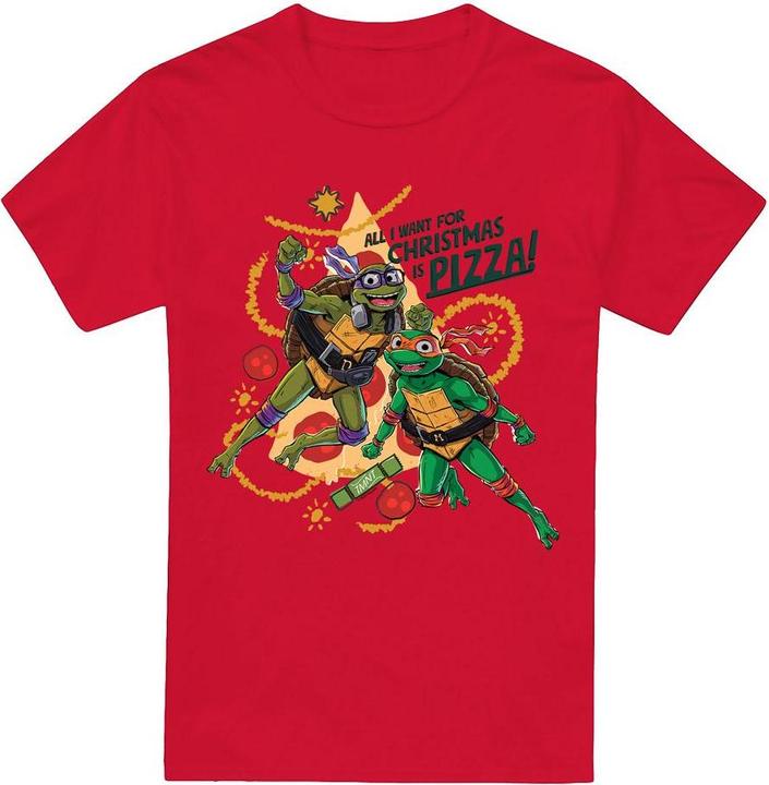 Teenage Mutant NT TShirt weihnachtliches Design (XXL)