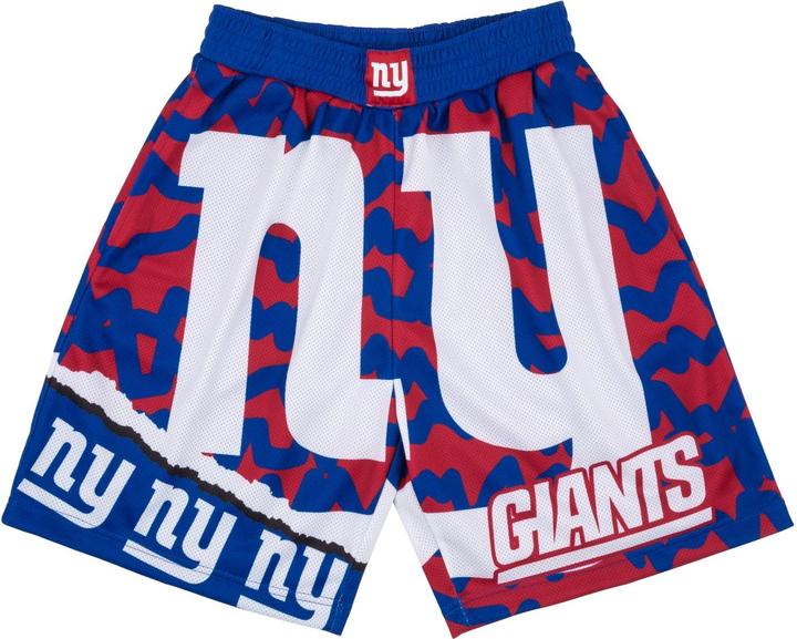 Mitchell & Ness M&N New York Giants JUMBOTRON Basketball Shorts - L (L)