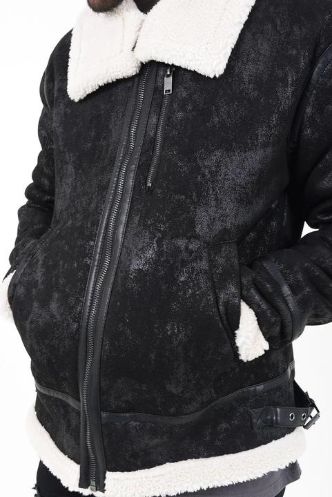 Actual product image Sixth June reversible faux sheepskin leather calf ixth june (S)