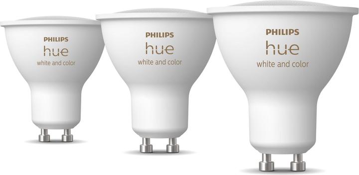 Immagine prodotto Philips Hue White & Color Ambiance (GU10, 4.20 W, 400 lm, 3 x, E)