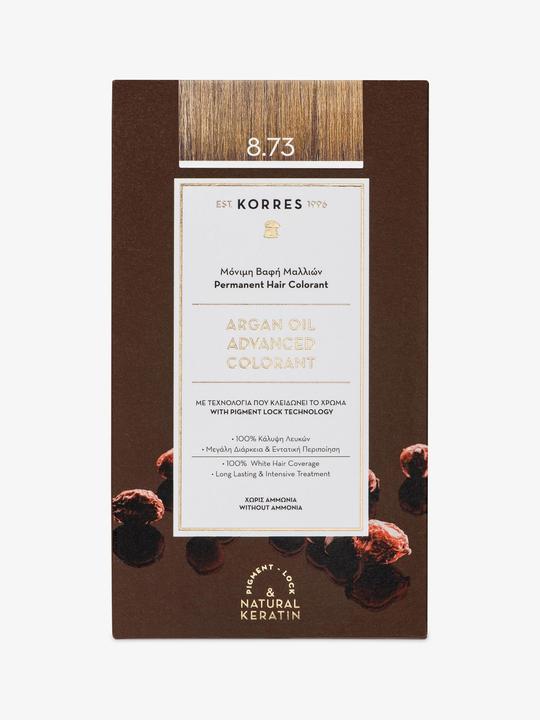 Image du produit Korres Huile d’ Argan Coloration Permanente (8.73 - Caramel doré)