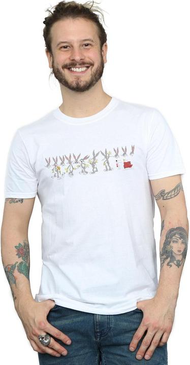 Immagine prodotto Looney Tunes Bugs Bunny Colour Code Maglietta Uomo (4XL)
