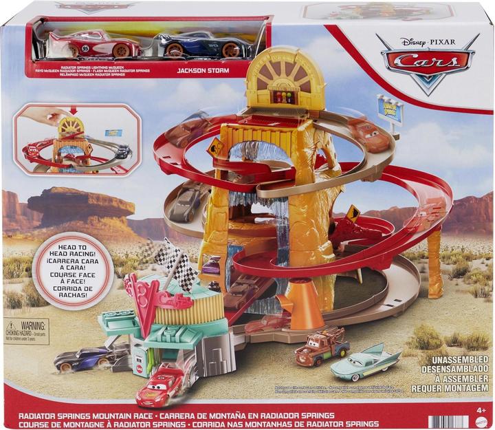 Image du produit Disney Cars Piste Course à Radiator Springs - Circuit / Petite Voiture - Dès 4 ans
