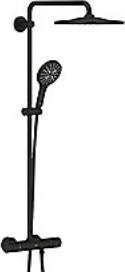 Actual product image Grohe Du-syst Rainshower SMARTACTIVE 310 with thermostat phantom black