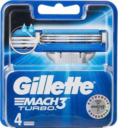Actual product image Gillette Mach3 Turbo (4 x)
