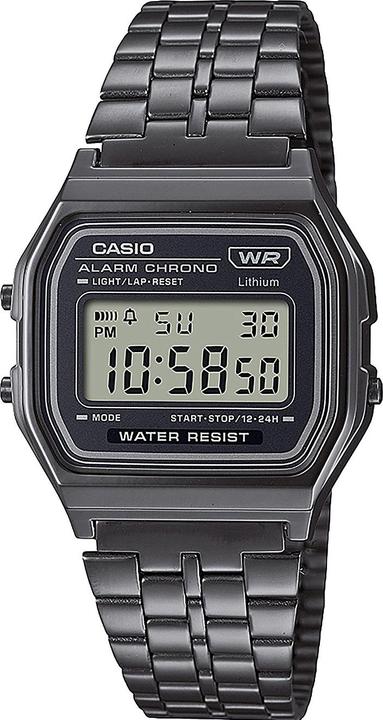 Actual product image Casio Retro Vintage - A158WETB-1AEF (Digital watch, 34 mm)