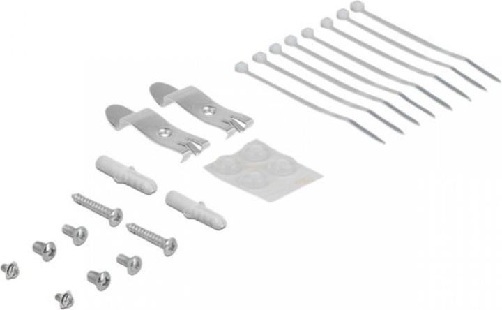 Actual product image Delock Keystone patch panel 8 port gray