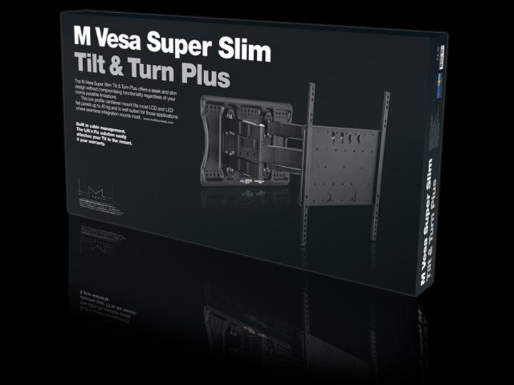 Actual product image Multibrackets Super Slim Tilt & Turn Plus (Wall, 65", 40 kg)
