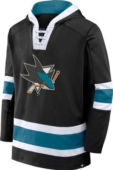 Fanatics San Jose Sharks NHL Laced Hockey Hoody - L (L)