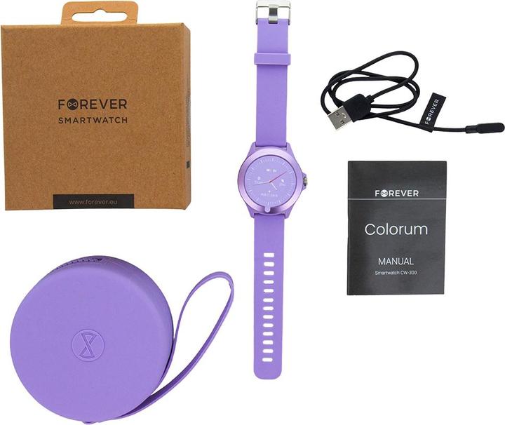 Produktbild Forever Smartwatch Colorum CW-300 xPurple