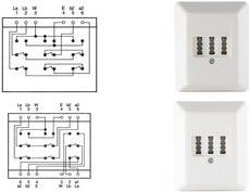 Actual product image Shiverpeaks BASIC-S TAE junction box