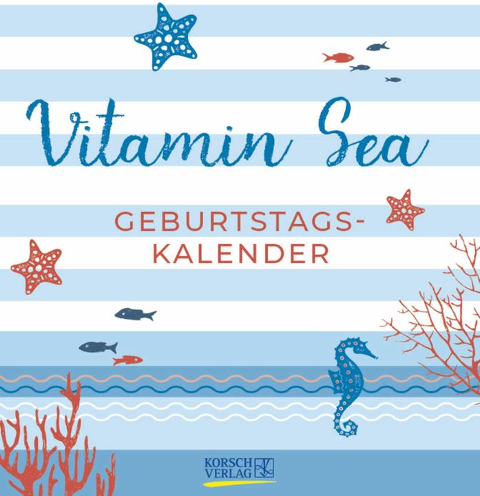 Produktbild Geburtstagskalender Vitamin Sea (Deutsch)