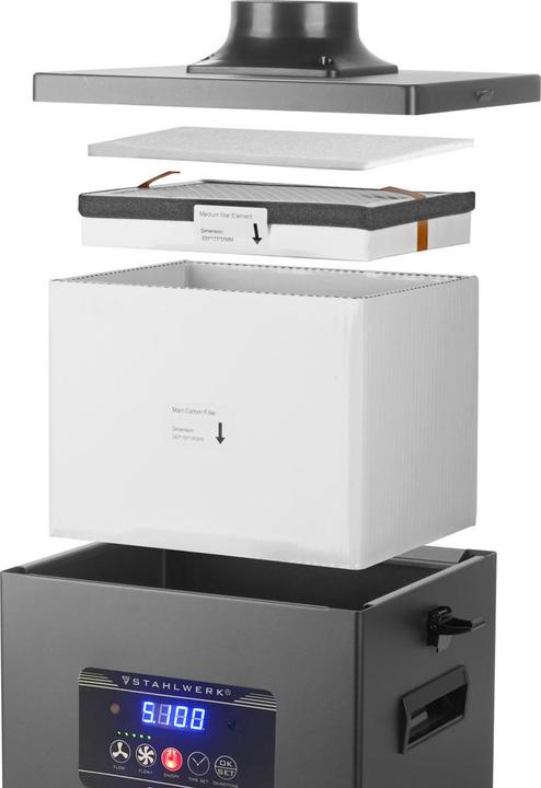 Produktbild Stahlwerk Mittlerer HEPA Filter für Rauchabsaugung FE-150 ST Ersatzfilter