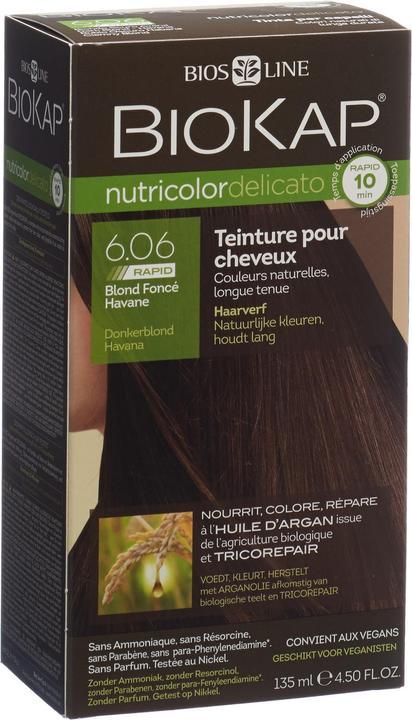 Produktbild Bio Partner Nutricolor Delicato Rapid Dunkles Aschblond (6.06)