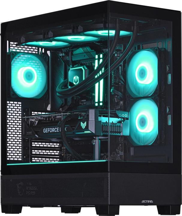 Actual product image Actina 5901443416456 (AMD Ryzen 7 9800X3D, 32 GB, 1000 GB, GeForce RTX 5070 Ti)