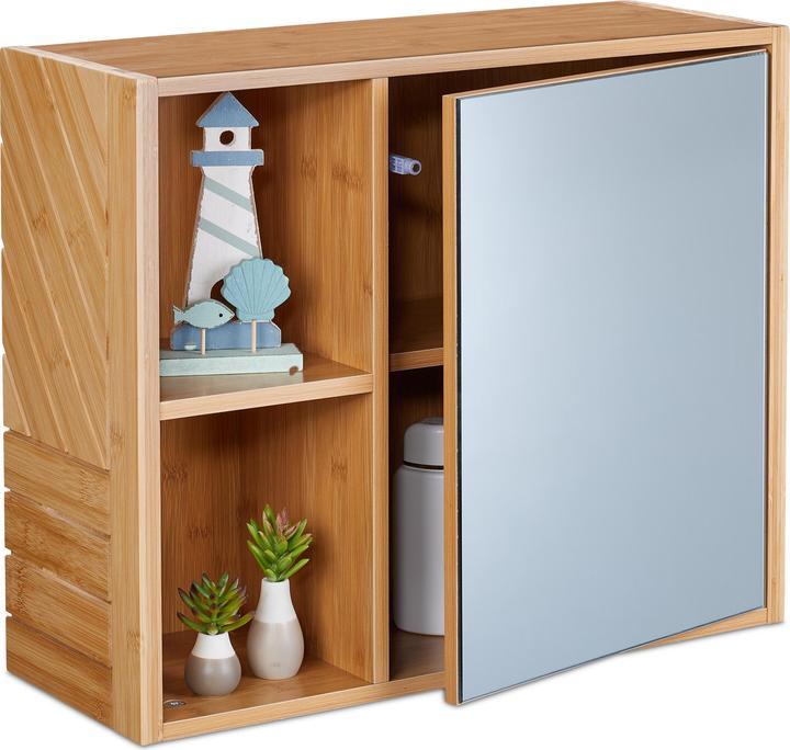 Actual product image Relaxdays Mirror cabinet (54.5 x 20 x 45 cm)