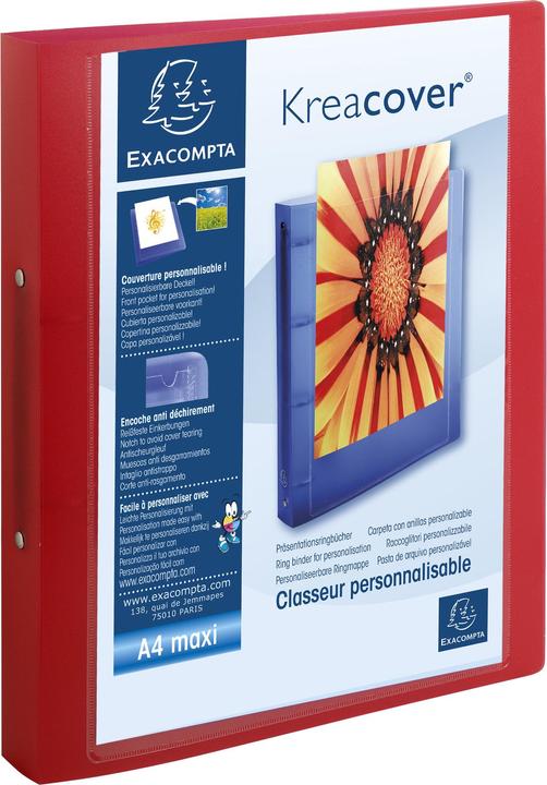 Actual product image Exacompta Folder (A4, 40 mm, 105 Piece)