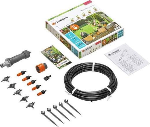 Produktbild Gardena Start Set Pflanztöpfe S (Tropfbewässerung Set)