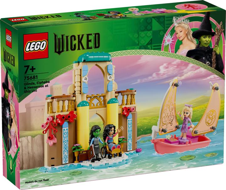 Actual product image LEGO Glinda, Elphaba und Nessarose an der Universität Shiz (75681, LEGO Wicked)