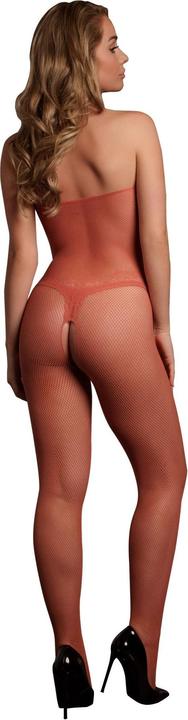Productafbeelding Le Désir Bodystocking van visnet en kant - Queensize (XL, XXL, 3XL, 4XL)