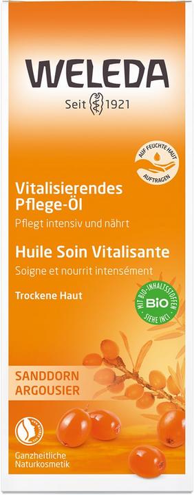 Produktbild Weleda Sanddorn Vitalisierendes Pflege-Öl (Körperöl, 100 ml)
