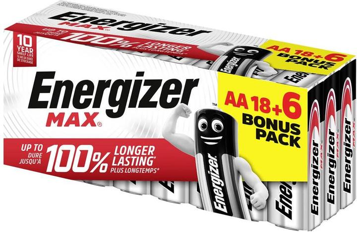 Actual product image Energizer Max (24 pcs., AA)