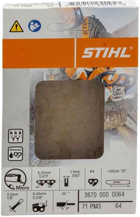 Image du produit Stihl Chaîne de tronçonneuse (Scie, Chaîne de sciage)