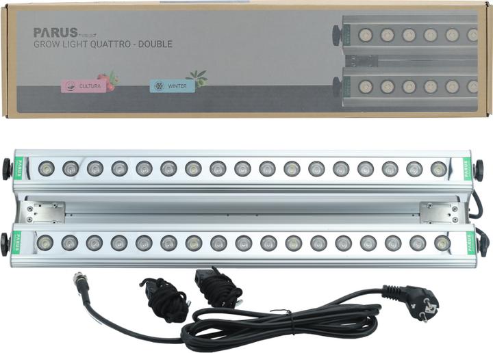 Parus by Venso apparecchio per piante GrowLight Quattro 60W, stimolazione della fotosintesi e della (LED, 245 V)