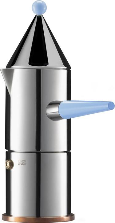 Produktbild Alessi Espressomaschine LA CONICA für 3 Tassen stahlgrau (3 T.)