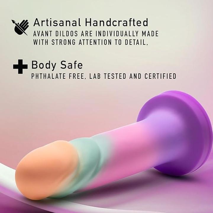Productafbeelding Avant Blush Sunrise Gaze Artisan 7,5 Inch Dildo - Handgemaakt met Purio® Vloeibaar Silicone