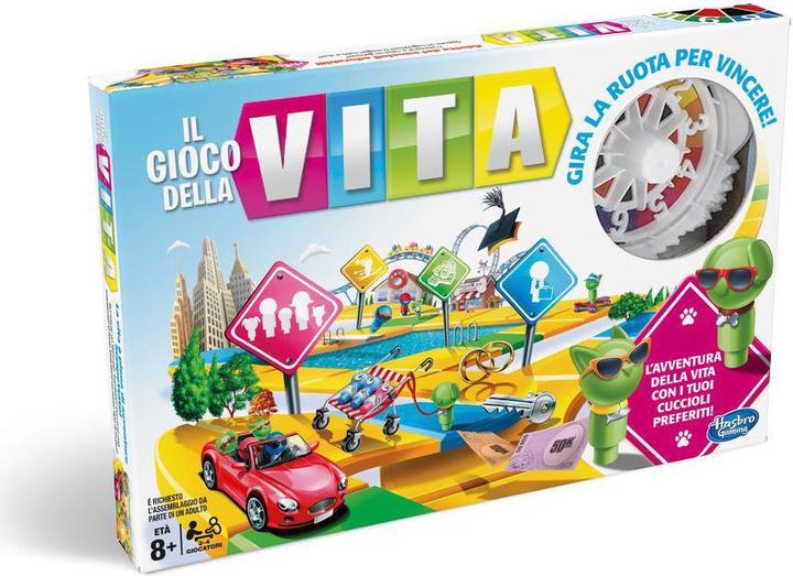 Produktbild Hasbro Spiel des Lebens (Italienisch)