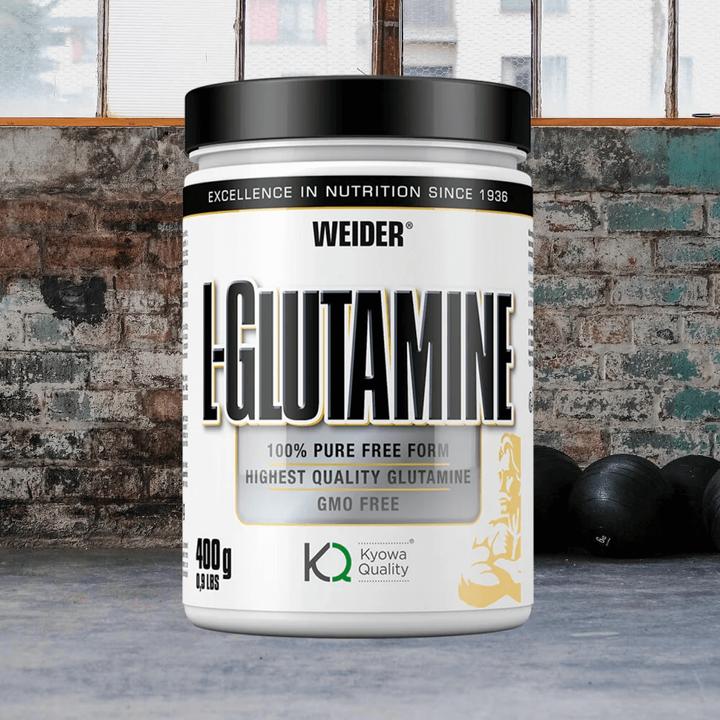 Actual product image Weider L-Glutamine (400g can) (1 Piece, Powder, 400 g)