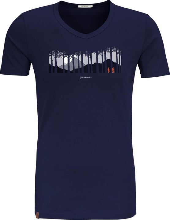 Greenbomb Nature Forest Couple Peak T-Shirt