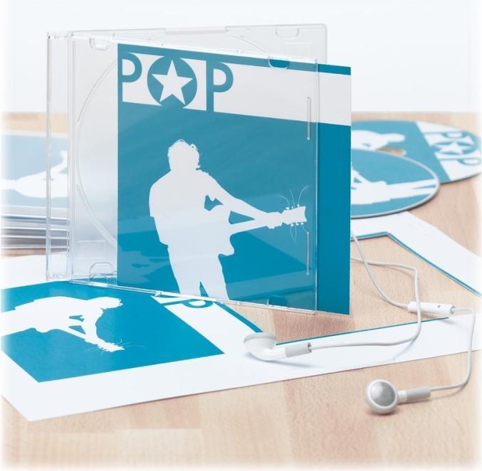 Actual product image HERMA CD insert A4