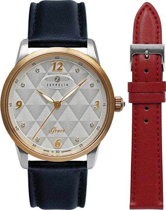 Zeppelin Zegarek Grace Lady 7349-1 N SET (Swiss Made)