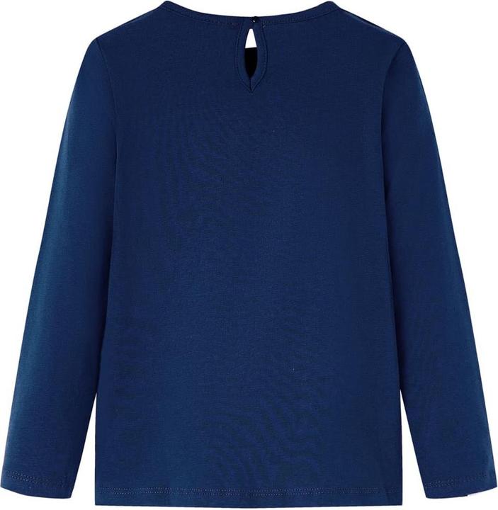 Immagine prodotto VidaXL Camicia da bambino a maniche lunghe blu navy 140,Materiale: 95 % cotone (140)