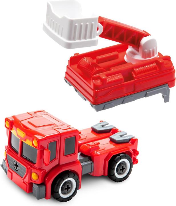 Actual product image Toi-Toys Roboforces change robot fire engine