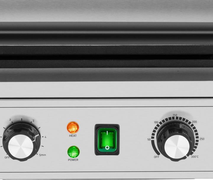 Produktbild Royal Catering Waffeleisen belgisch Waffelmaschine Waffelautomat 1500 W 50 - 300 °C 0 - 5 min