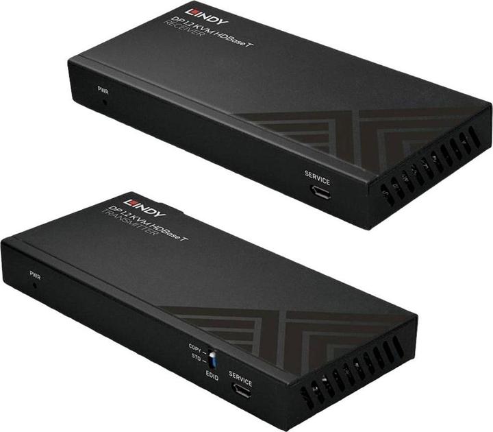 Actual product image Lindy 150m Cat.6 Displayport &USB KVM HDBaseT Ext IR/RS232