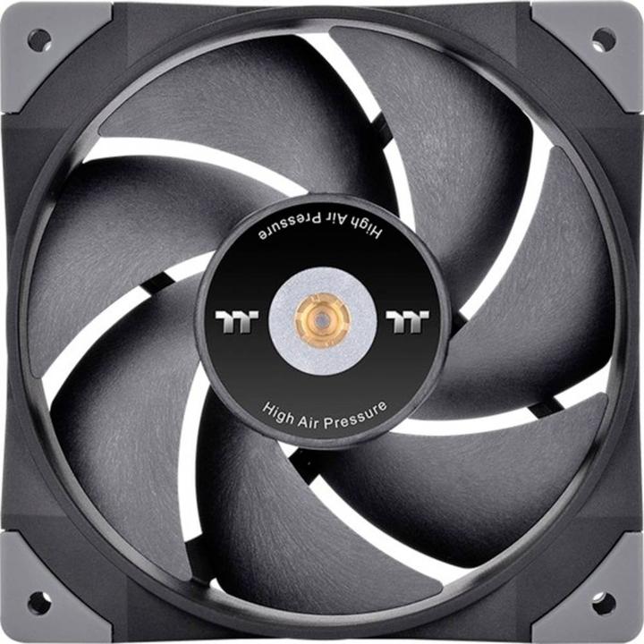Produktbild Thermaltake 120mm GT12 PC Cooling Fan TT Premium Edition Black - 1 Pack (120 mm, 1 x)