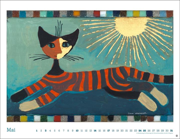Produktbild Rosina Wachtmeister Posterkalender 2026 (44 x 34 cm, Harter Einband, Deutsch)