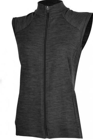 Actual product image Lasting WESA Merino Women's Vest, 260gr - grey (S)