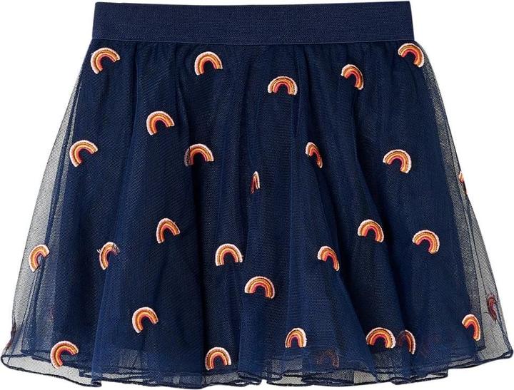 Immagine prodotto VidaXL Gonna da bambino con tulle blu navy 116,Materiale esterno: 100 (116)