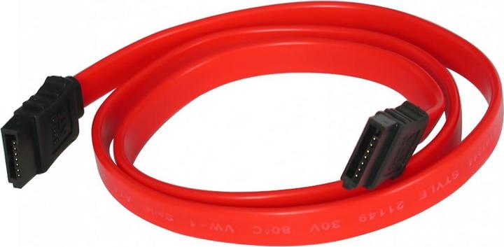 Produktbild StarTech 45cm SATA Kabel - internes 7pin S-ATA Datenkabel -Serial ATA Anschlusskabel - Rot